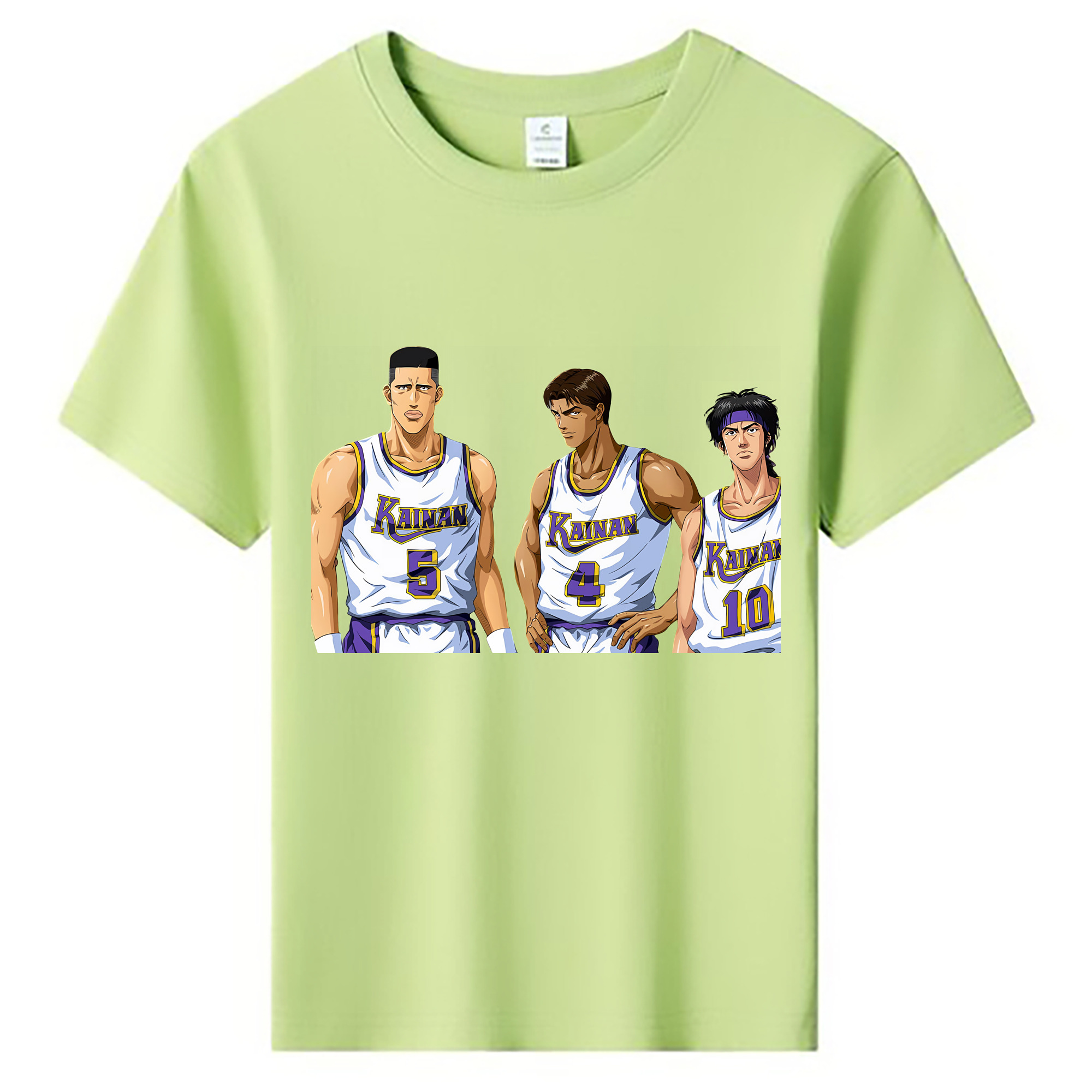 （画像用） SLAM DUNK／スラムダンク 綿100％キッズTシャツ（フロントプリント）